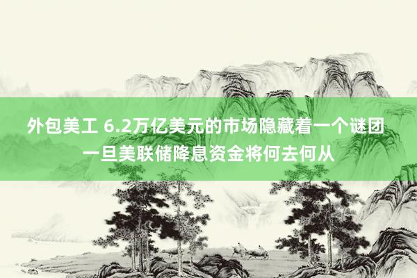 外包美工 6.2万亿美元的市场隐藏着一个谜团 一旦美联储降息资金将何去何从